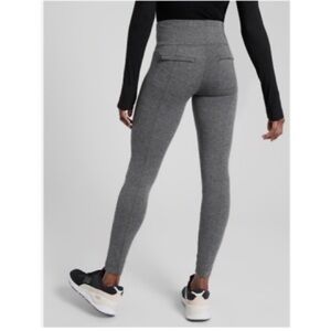 Athleta Delancey Herringbone Tights Leggings NWOT Black & White Size Small